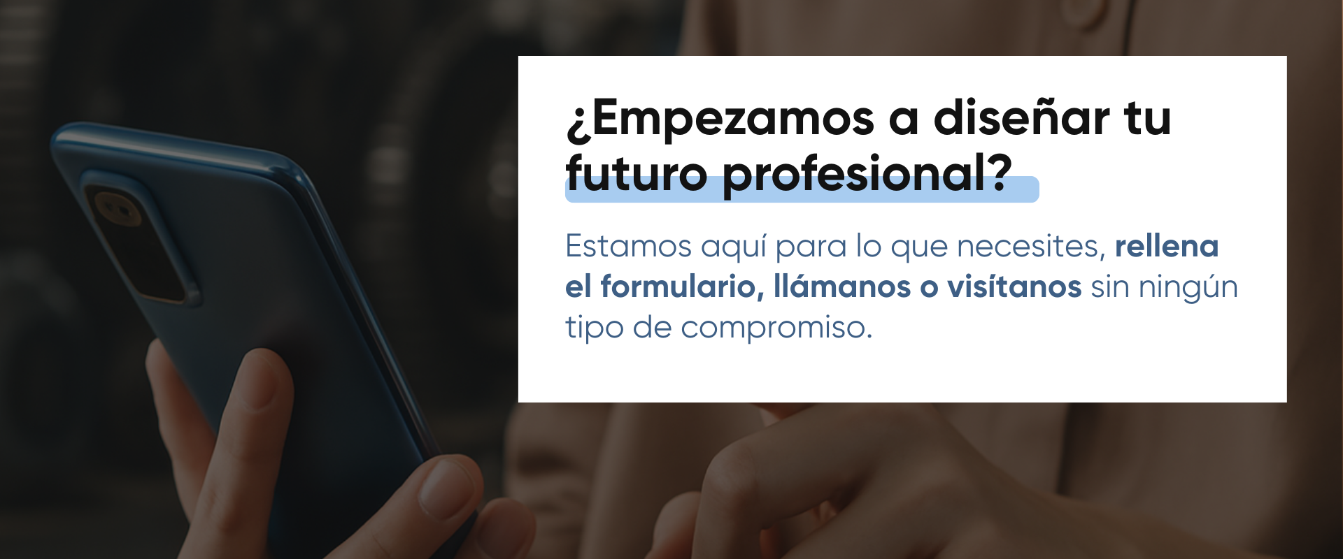 Contacta con nuestra academia técnica online