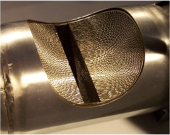 1.2. Estructura interna de un catalizador. Catalizador de los gases de escape CATALIZADOR DE GASES ESCAPE